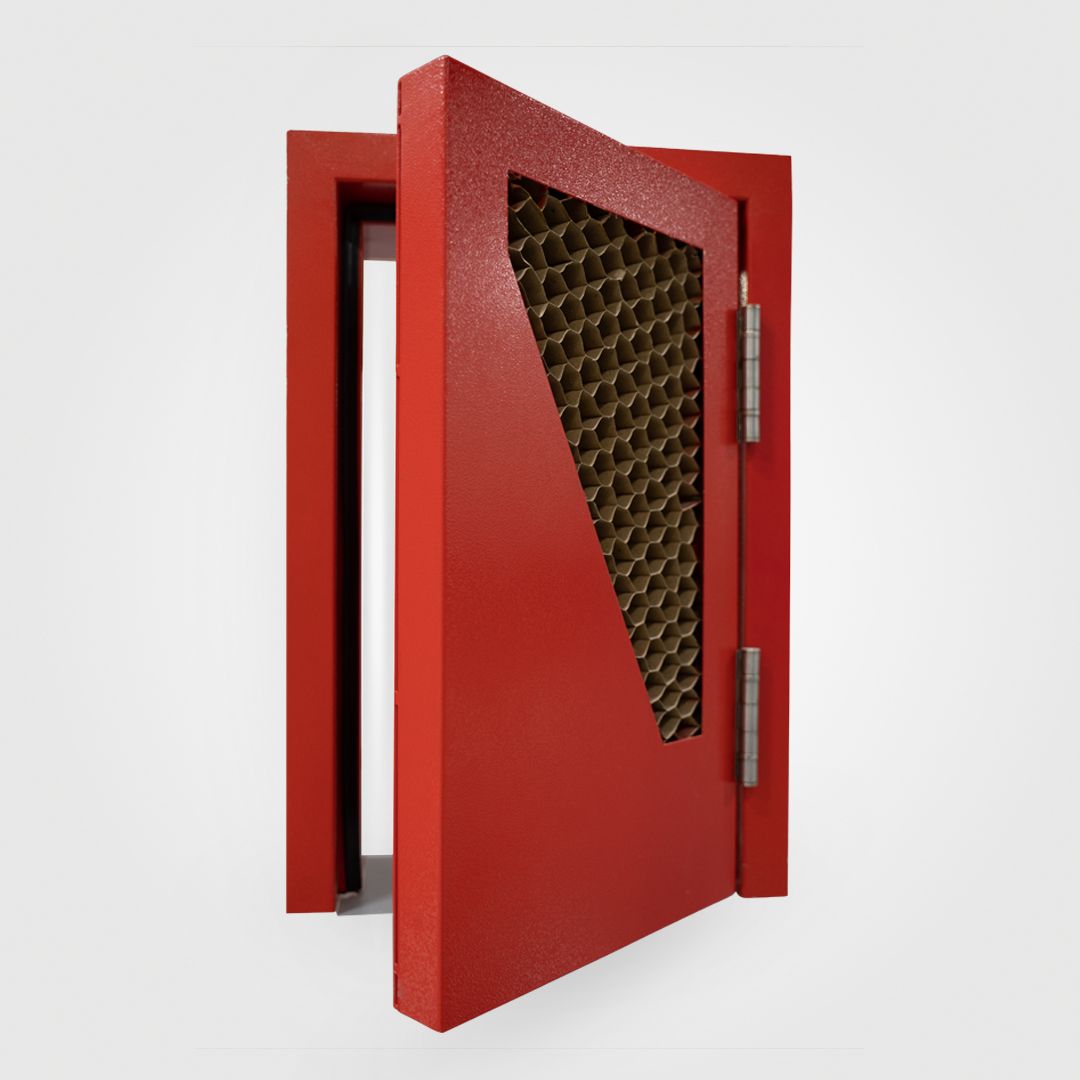 Honeycomb-door